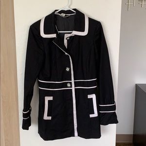 Black & White trench coat